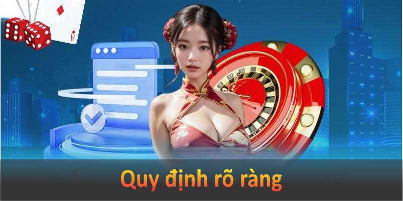 Quy định rõ ràng điều khoản dịch vụ Xin88